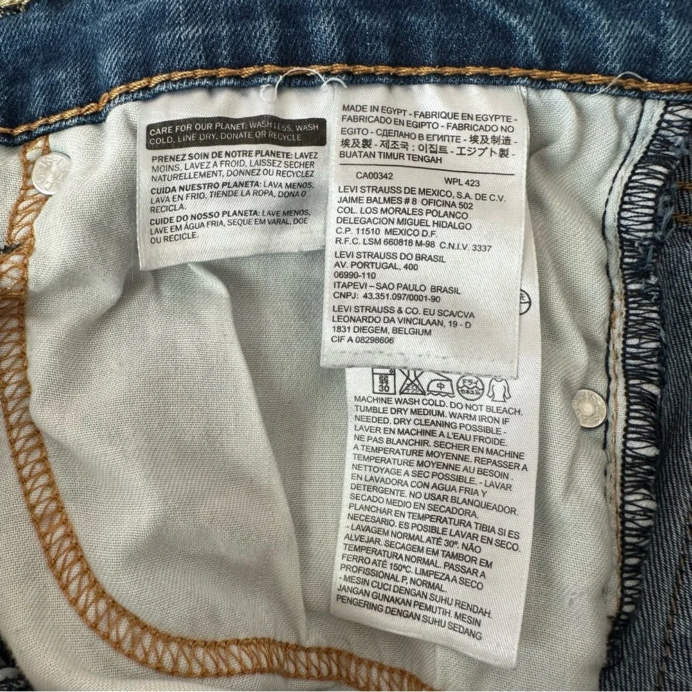 Levi’s 511 Slim Fit Jeans Medium Wash Blue Men’s W32 L32 Stretch Denim Pants